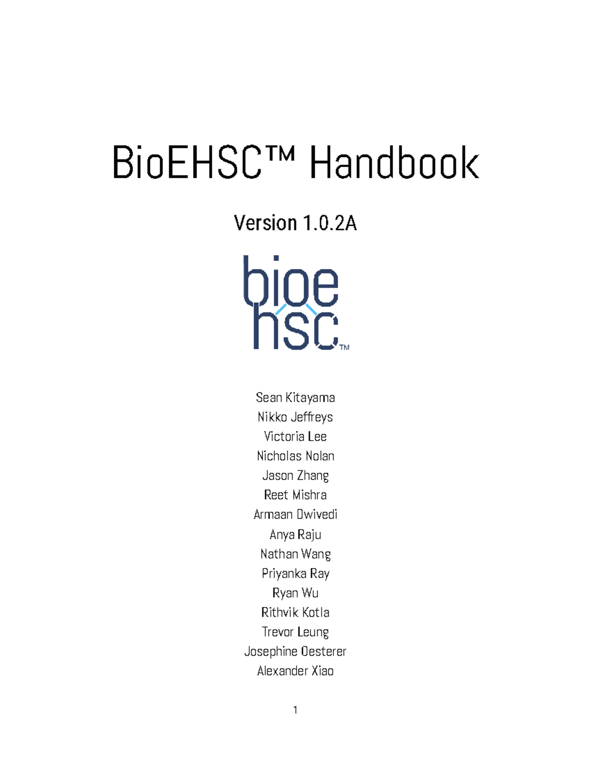2026 BioEHS™ Complete Handbook: Guidelines for Success - Studocu