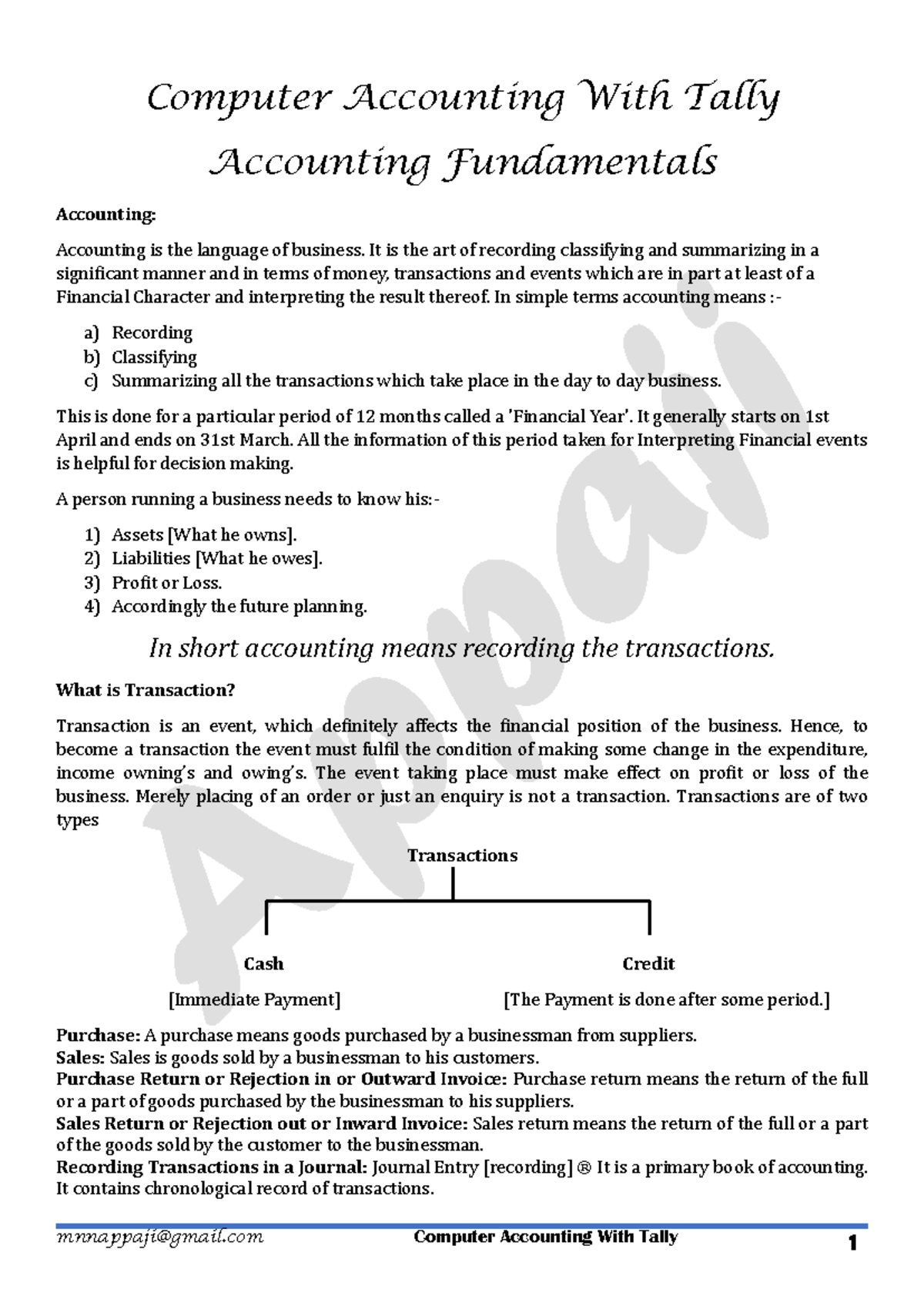 349801537 Computer Accounting with Tally: Fundamental Concepts and ...