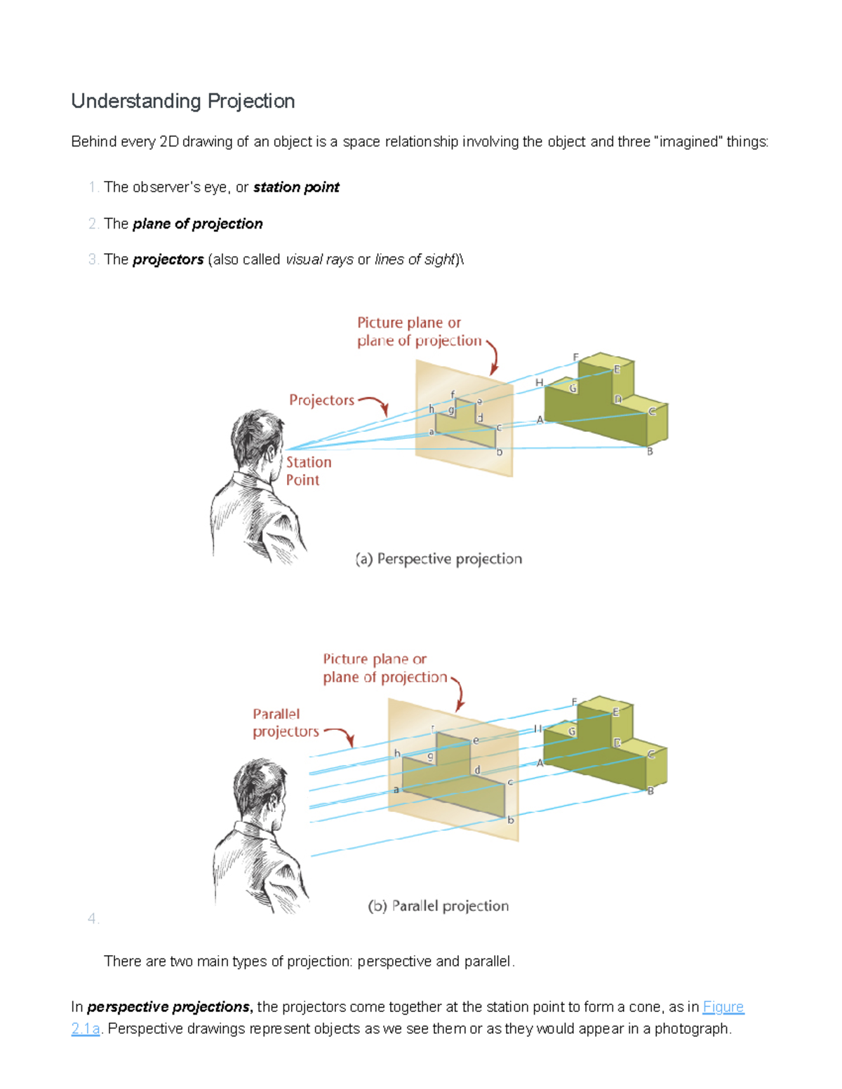 Understanding Projection and Surfaces in Technical Drawings - Chapter 6 ...