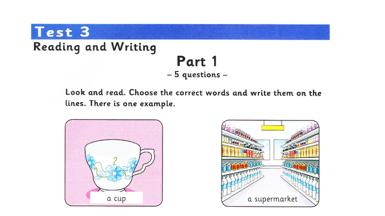 Test 3 Reading and Writing Exercise - SEAL Course - Studocu