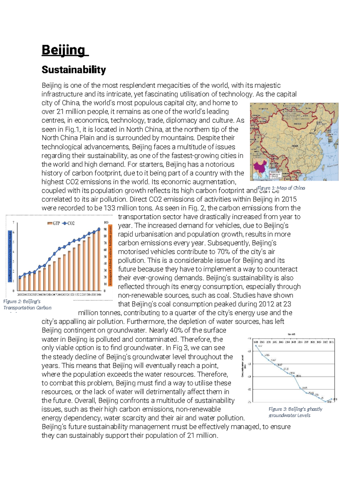 Beijing Sustainability Challenges: Air Quality & Water Crisis Analysis ...