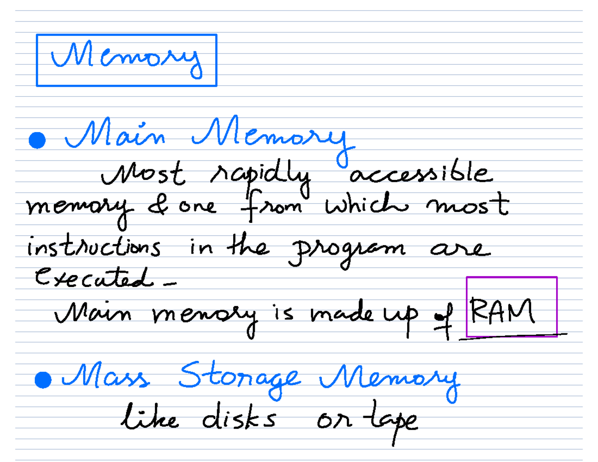Memory Structure 1b30076 f685d4733dbcb4067b4325c03 - ####### Memory ...