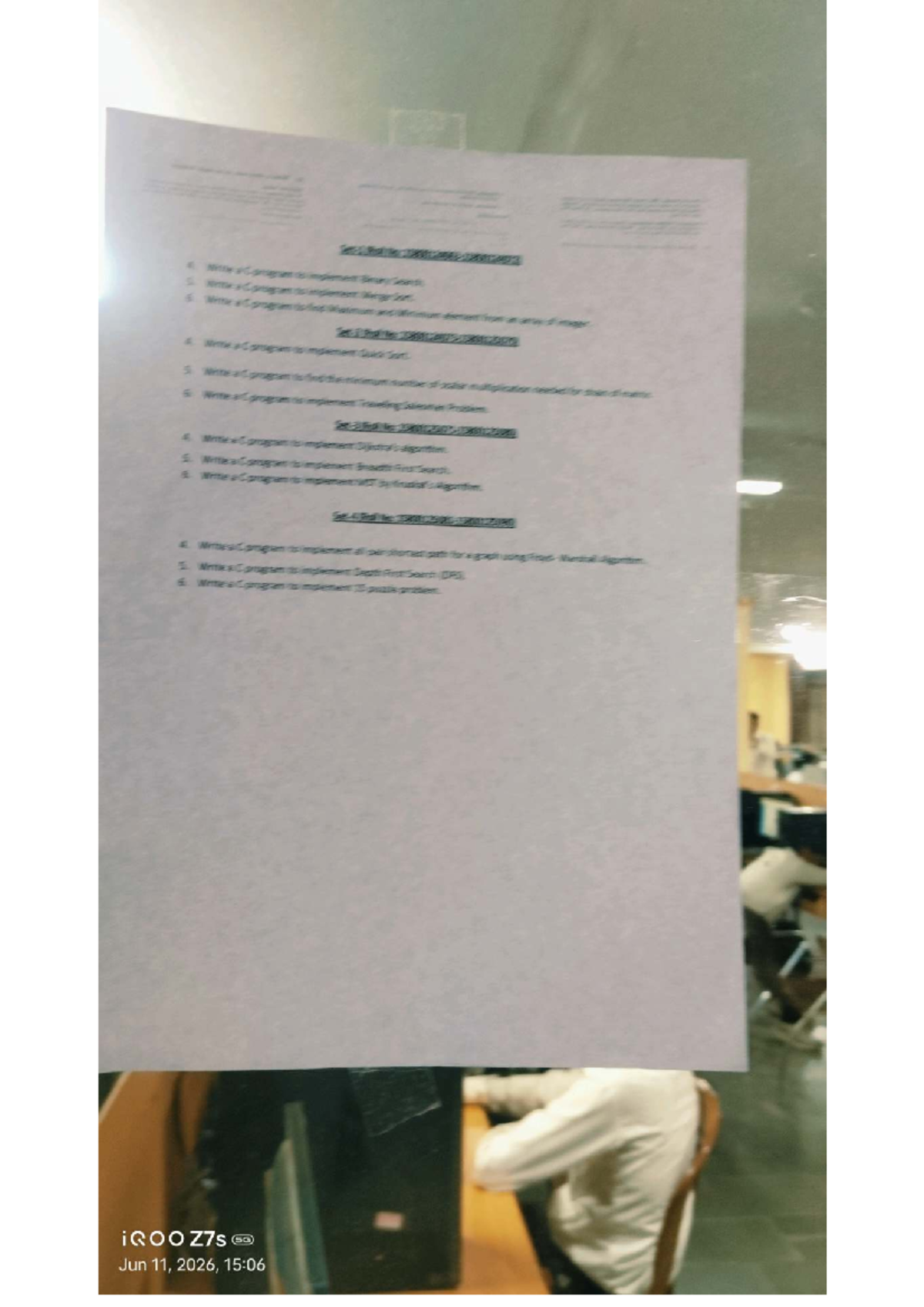 Programming Assignments for Course 20260701: Implementing Algorithms ...