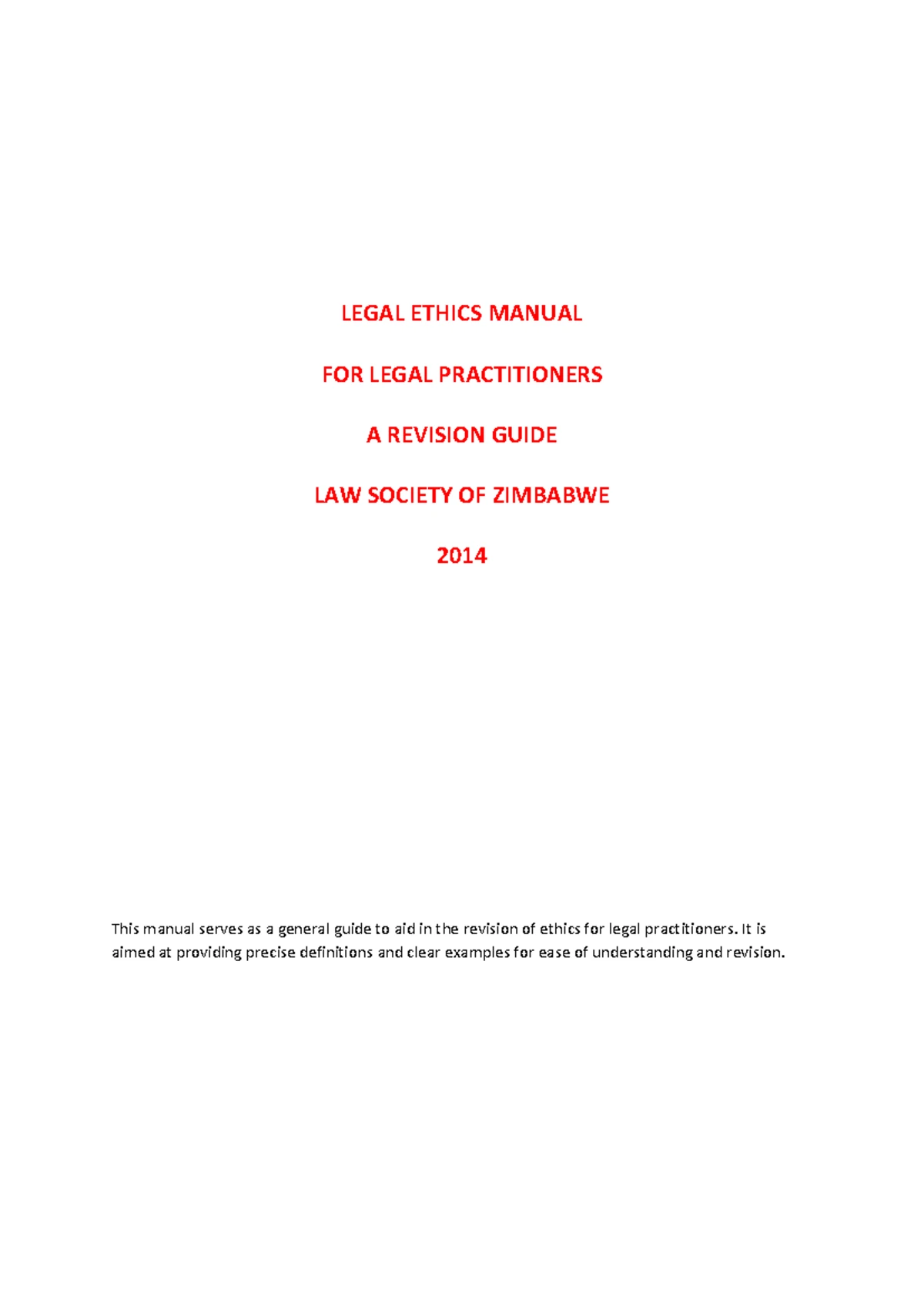 Ethics Revision - Understanding Professional Conduct and ...