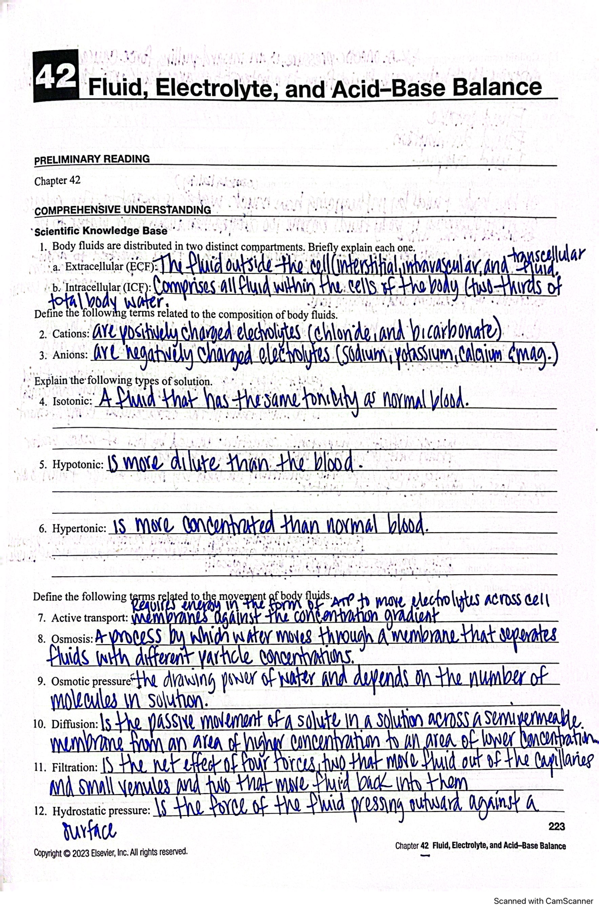 Study guide, Ch 42 and 46 - RNSG-1413 - Studocu