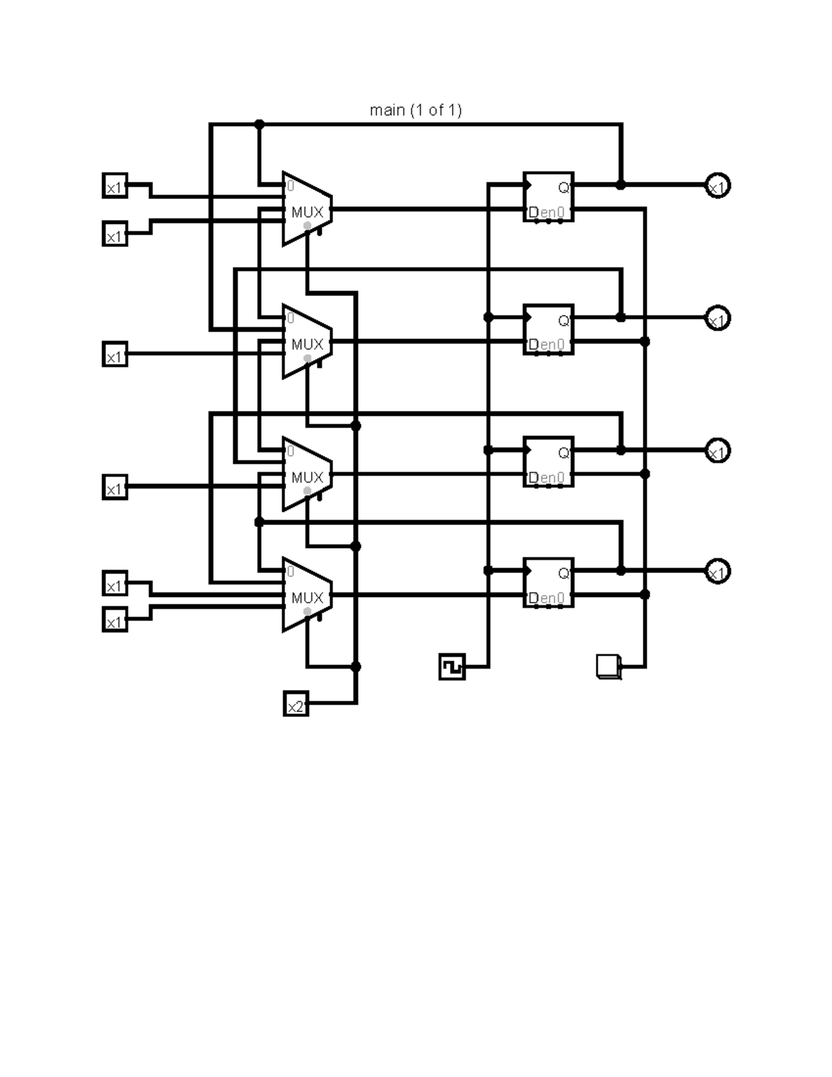 4 Bit Universal Shift Register - Btech 2nd Year Coa - main (1 of 1) x D ...