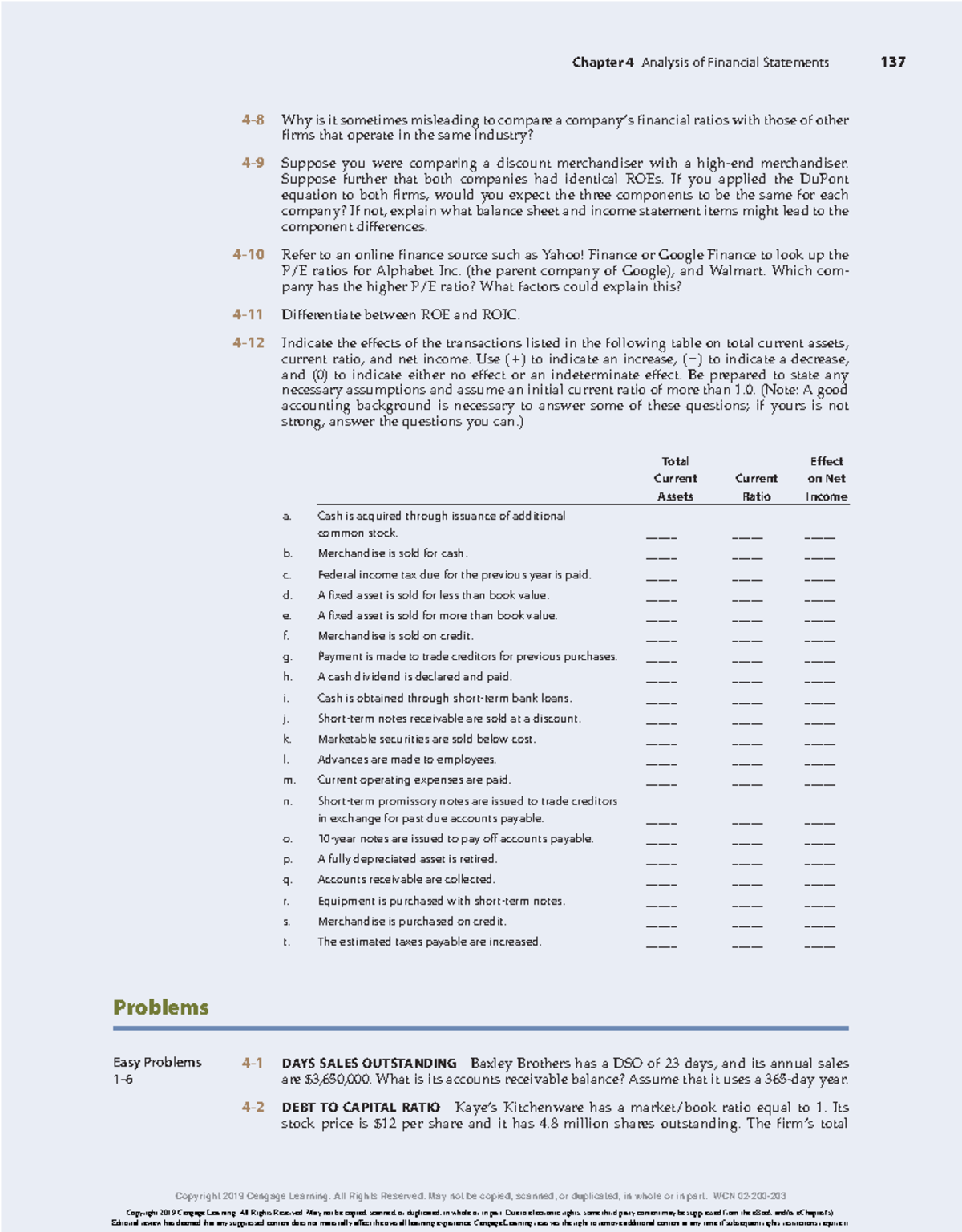Fundamentals of Financial Management-45 - Chapter 4 Analysis of ...