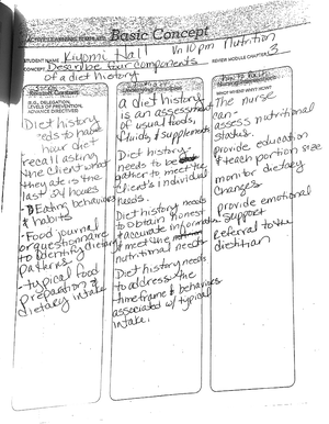ATI Nutrition Template Total Parenteral Nutrition ACTIVE LEARNING