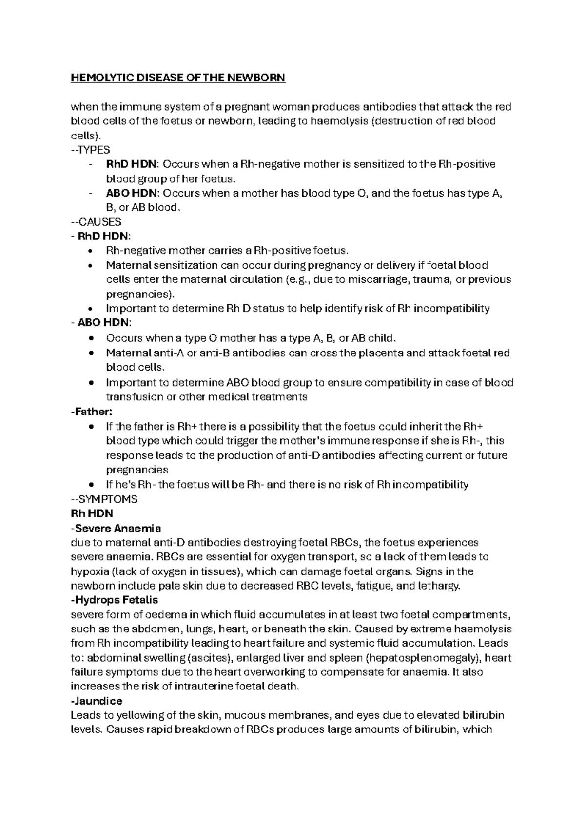 Hemolytic Disease of the Newborn: Causes, Symptoms, and Management ...