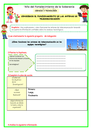 U1 S4 Ficha D3 COM Escribimos UN Cartel DE Responsabilidades - 1. ¿Cómo ...