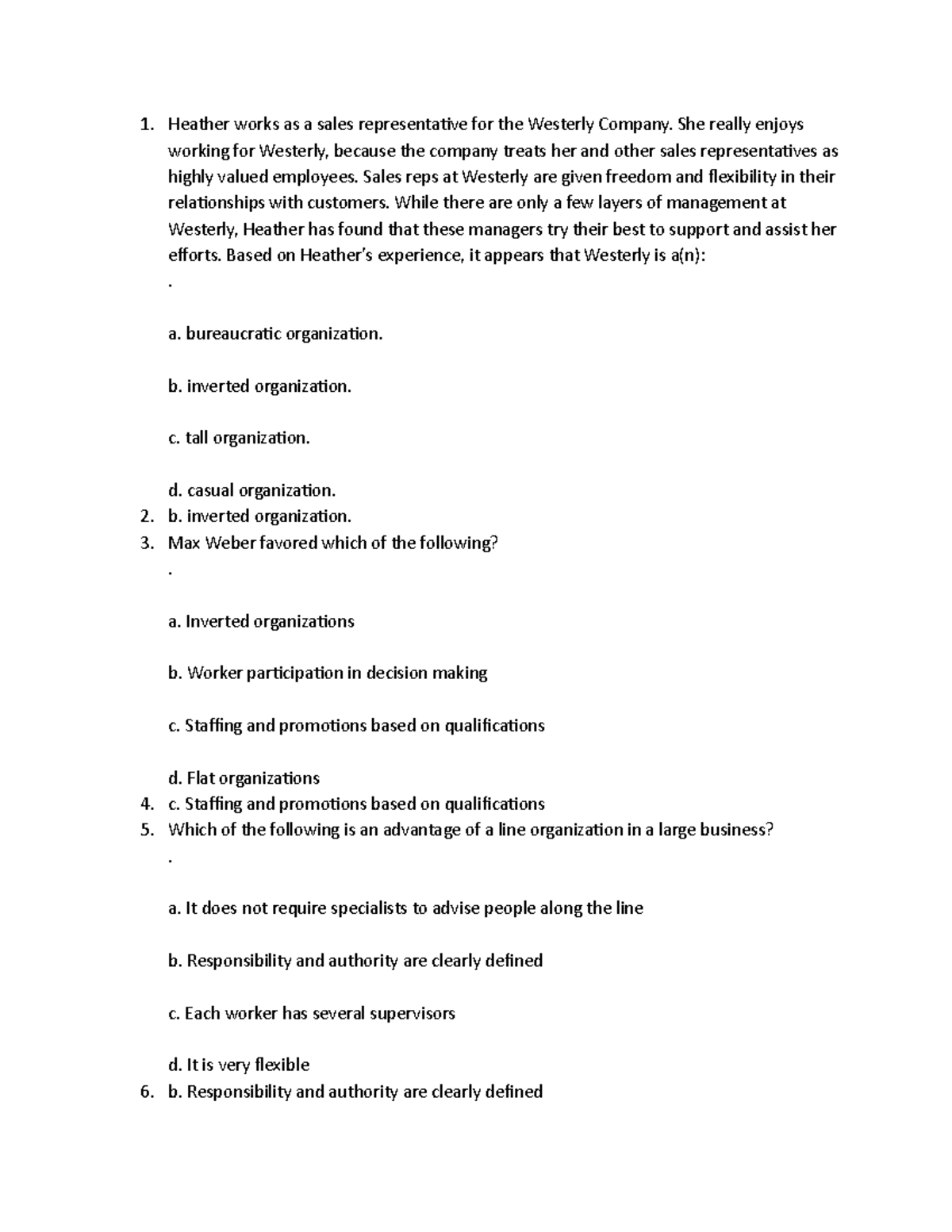 Busmgt 360 8 - Organizational Structure and Management Notes - Studocu