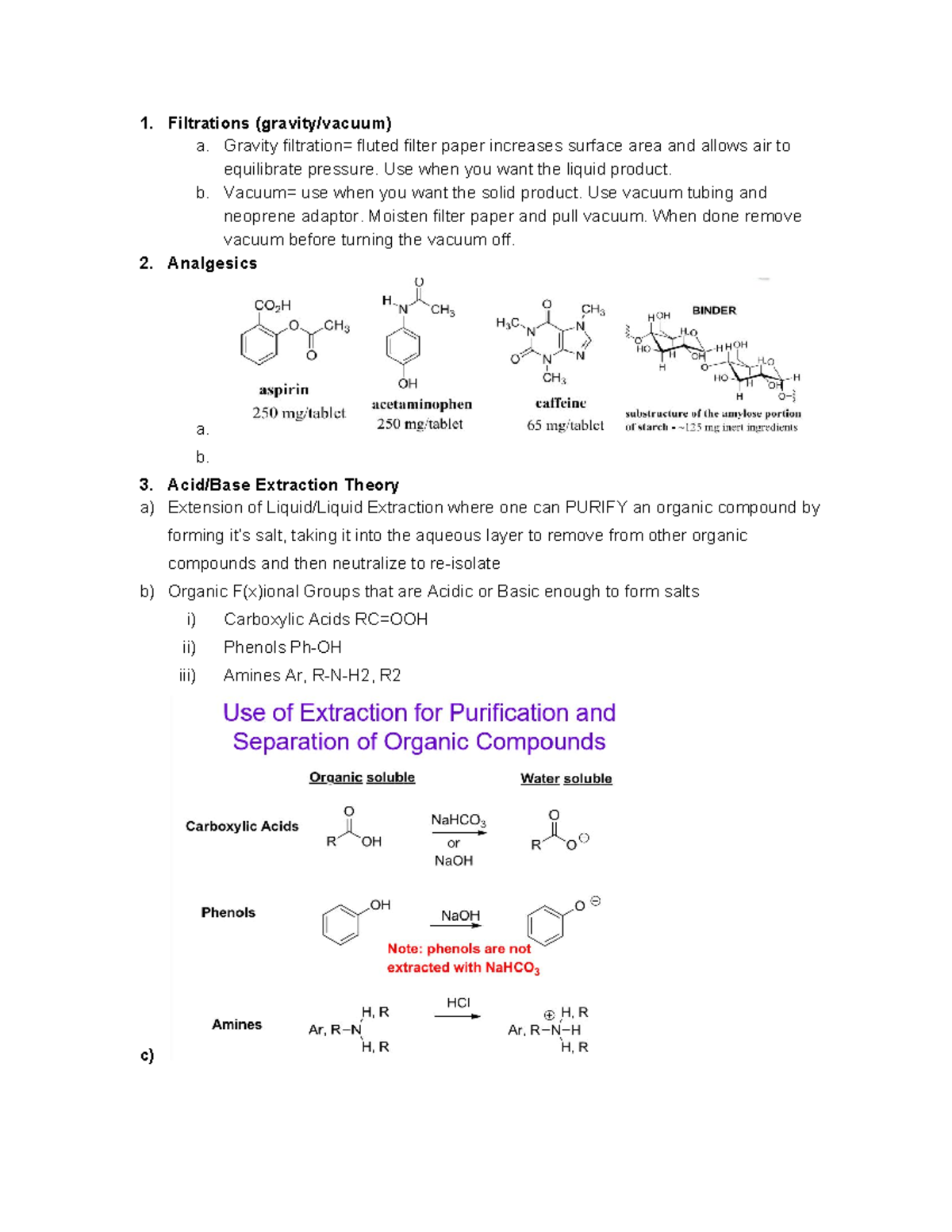 Quiz 2 Study Guide: Key Concepts in Organic Lab Techniques - Studocu