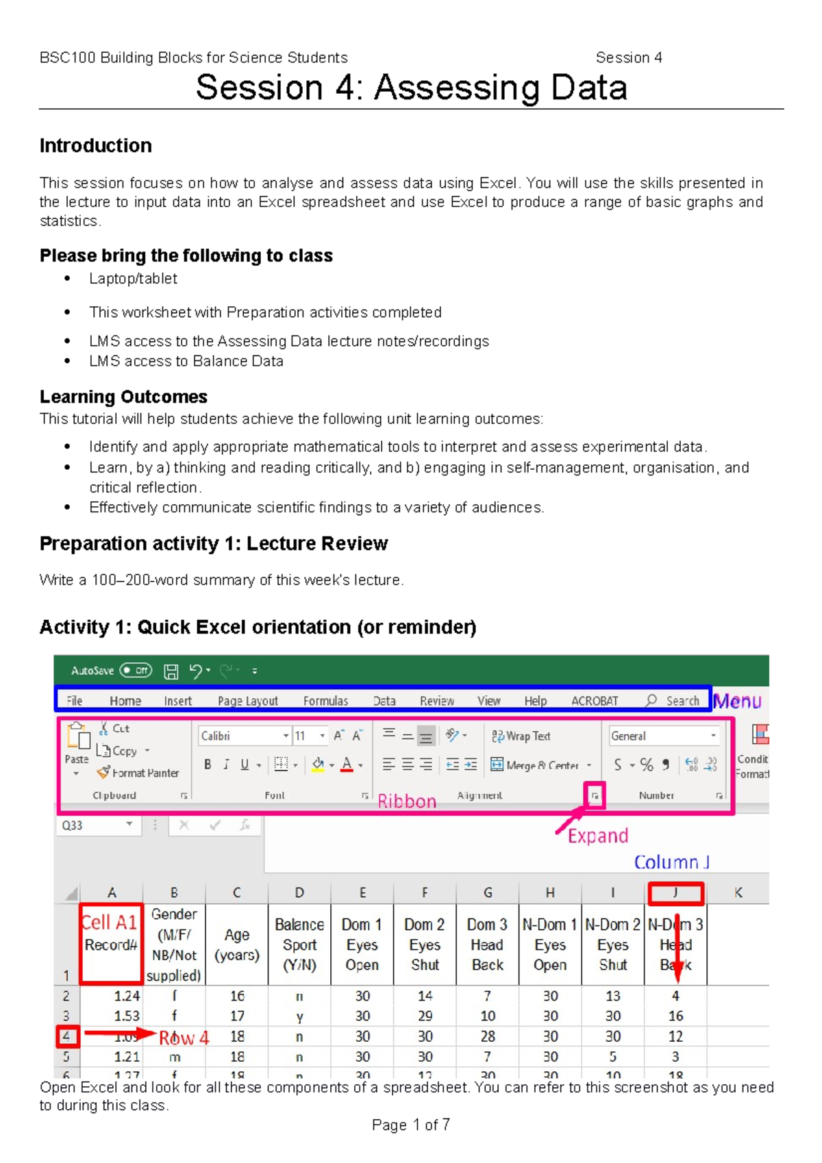 T4 Assessing Data S2 2021 - Session 4: Assessing Data Introduction This ...