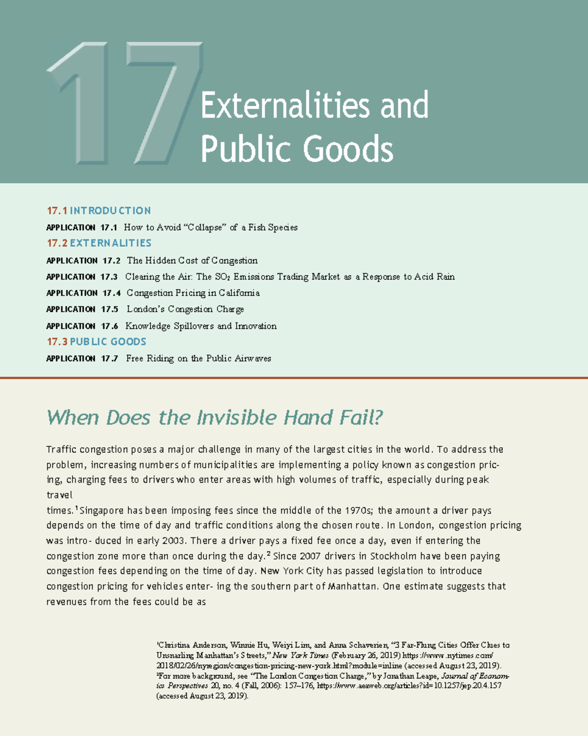 Chapter 4 - Externalities and Public Goods: Analyzing Market Impacts ...