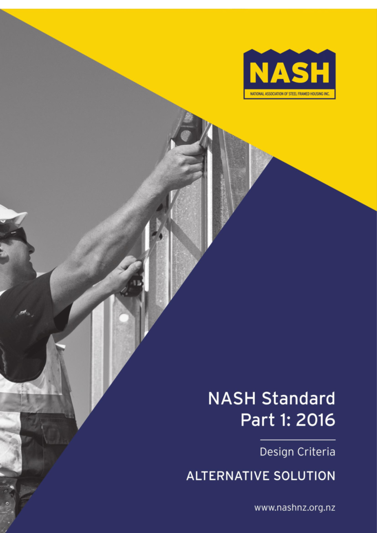 NASH Standard Part 1 2016: Guidelines for Steel Framing Design - Studocu