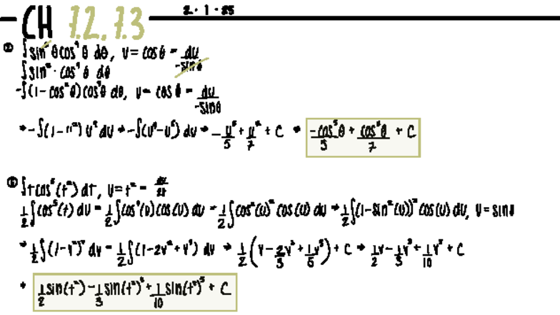 Math 1B Homework: Chapter 72-73 Solutions and Notes - Studocu