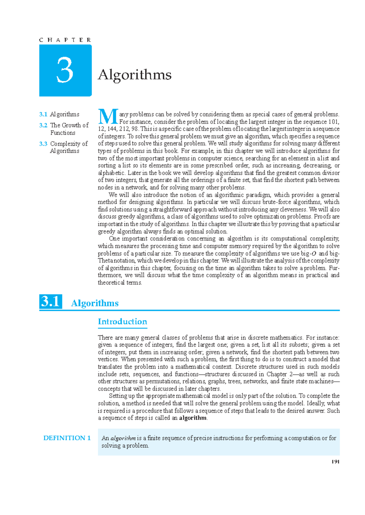 Chapter 03 - Algorithms: Understanding Complexity & Problem Solving ...