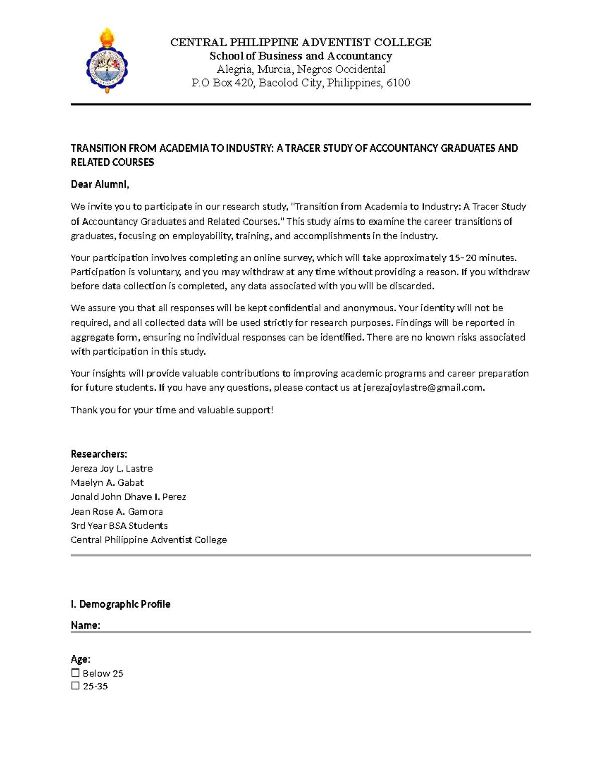 transition-from-academia-to-industry-a-tracer-study-of-accountancy