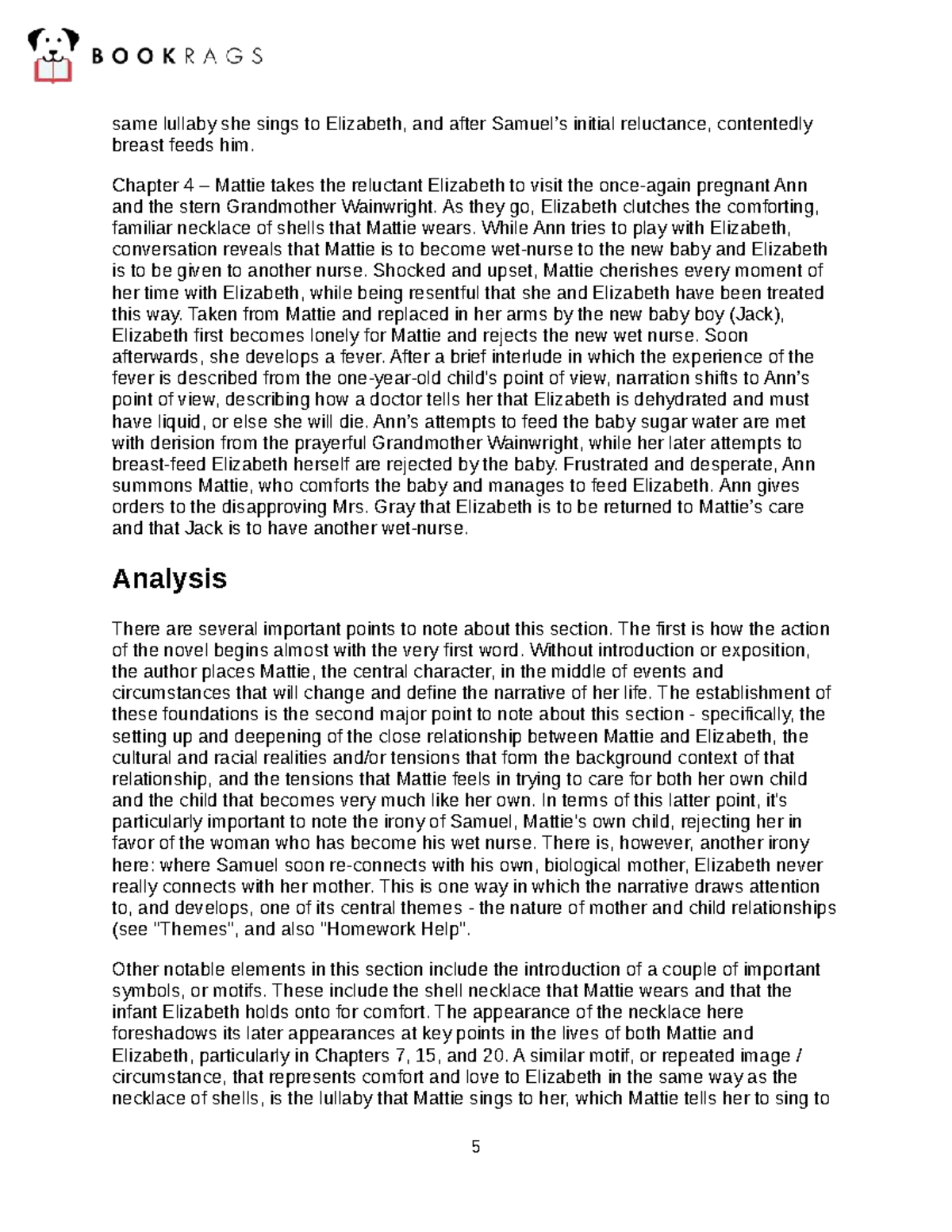 Yellow crocus study guide: chapter 4 analysis and themes - Studocu