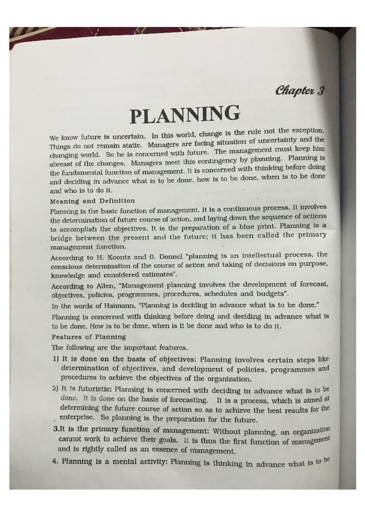 Planning - Lecture Notes - Studocu