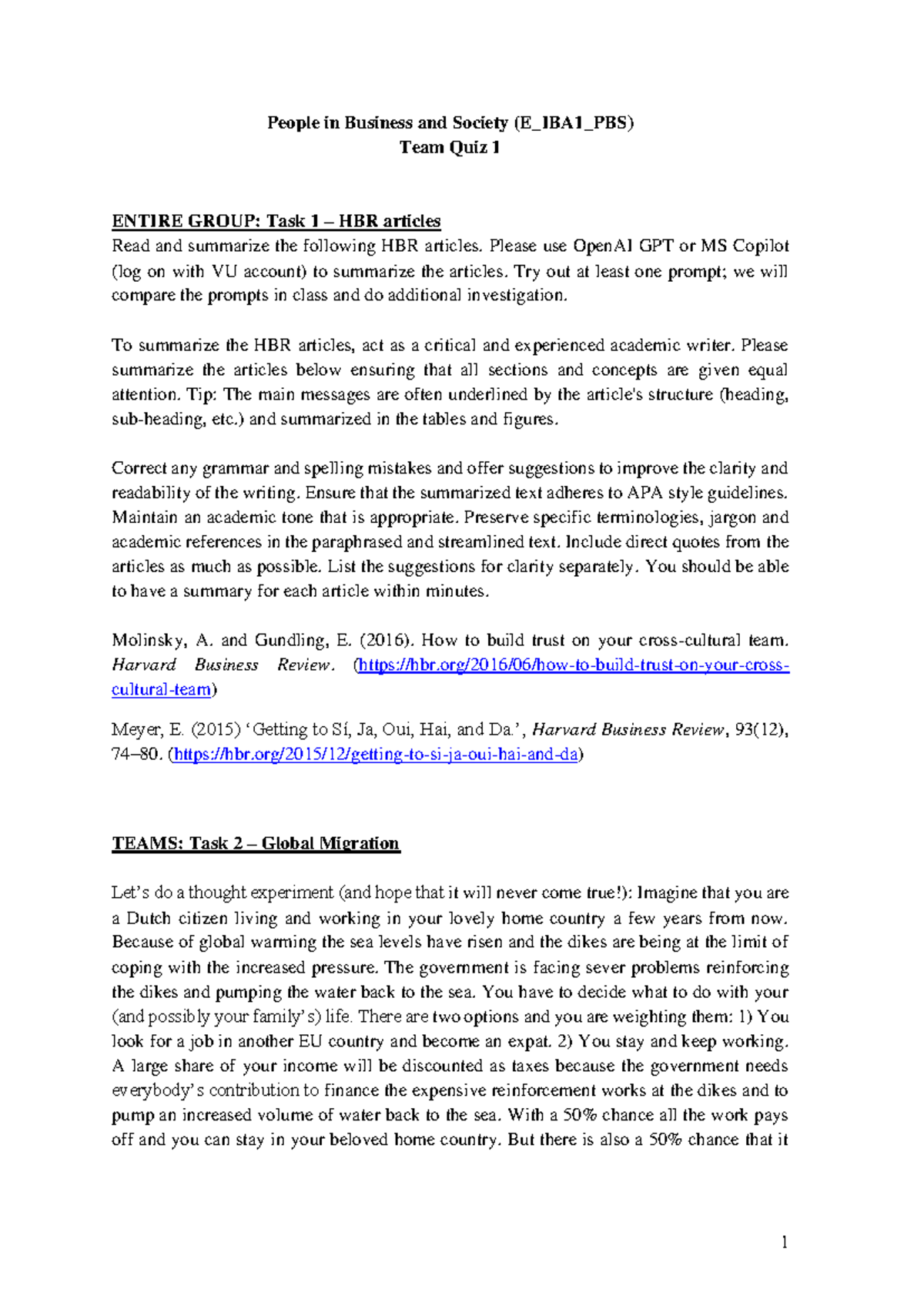 E_IBA1_PBS_Team_Quiz1_Practice_Assignment_for_PiBS_HBR_Articles ...