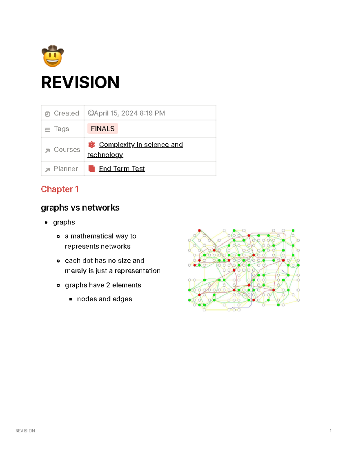 Revision Notes for Finals: Technology Complexities in Science - Studocu
