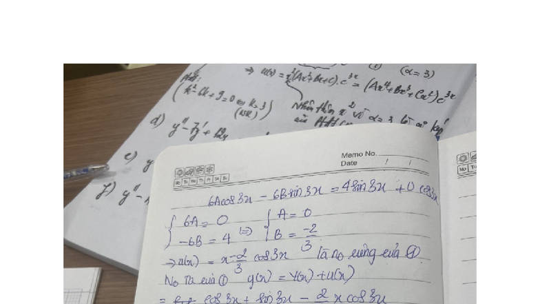 Memo No. Date / / BT Calculus Advanced Notes - 7-5 - Studocu