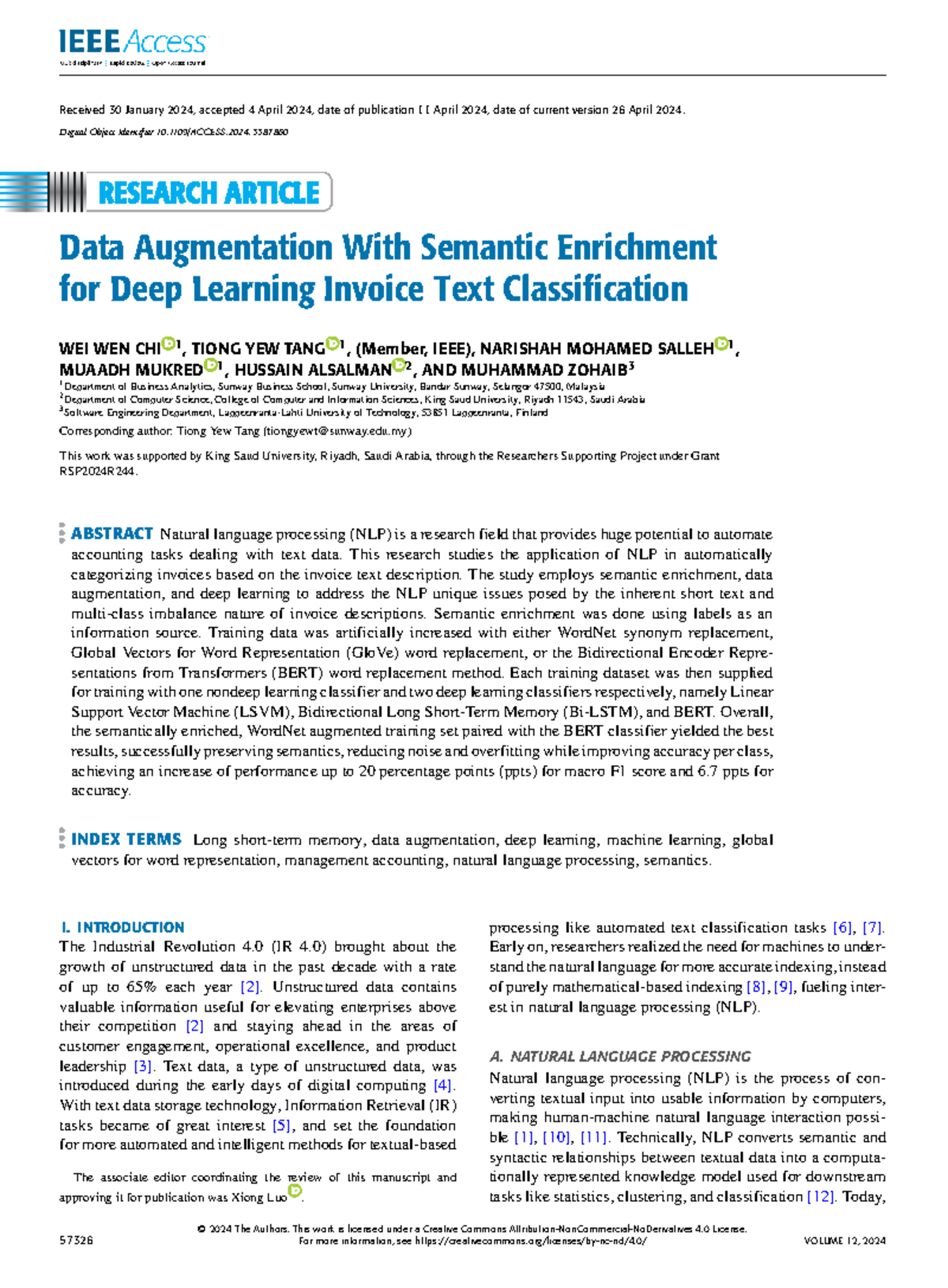 Data Augmentation & Semantic Enrichment for Deep Learning in Invoice ...