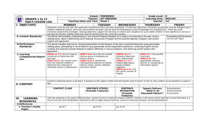My Special Homework - Master of Arts in Education Major in PE - 2/17 ...