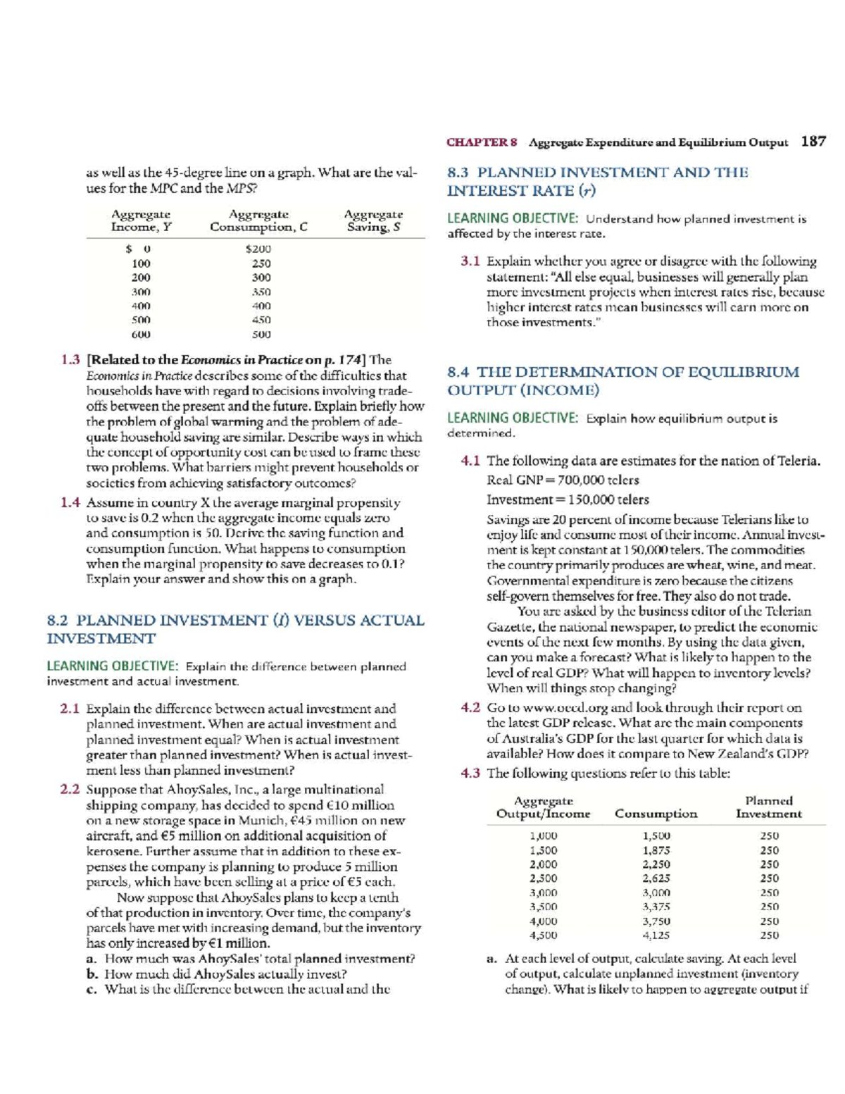 Chapter 8-10 Economics Study Guide (ECO 1234) - Studocu