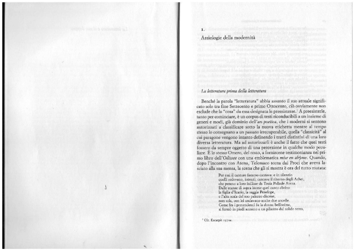 01 Brioschi La letteratura e il suo doppio - Critica e teoria della