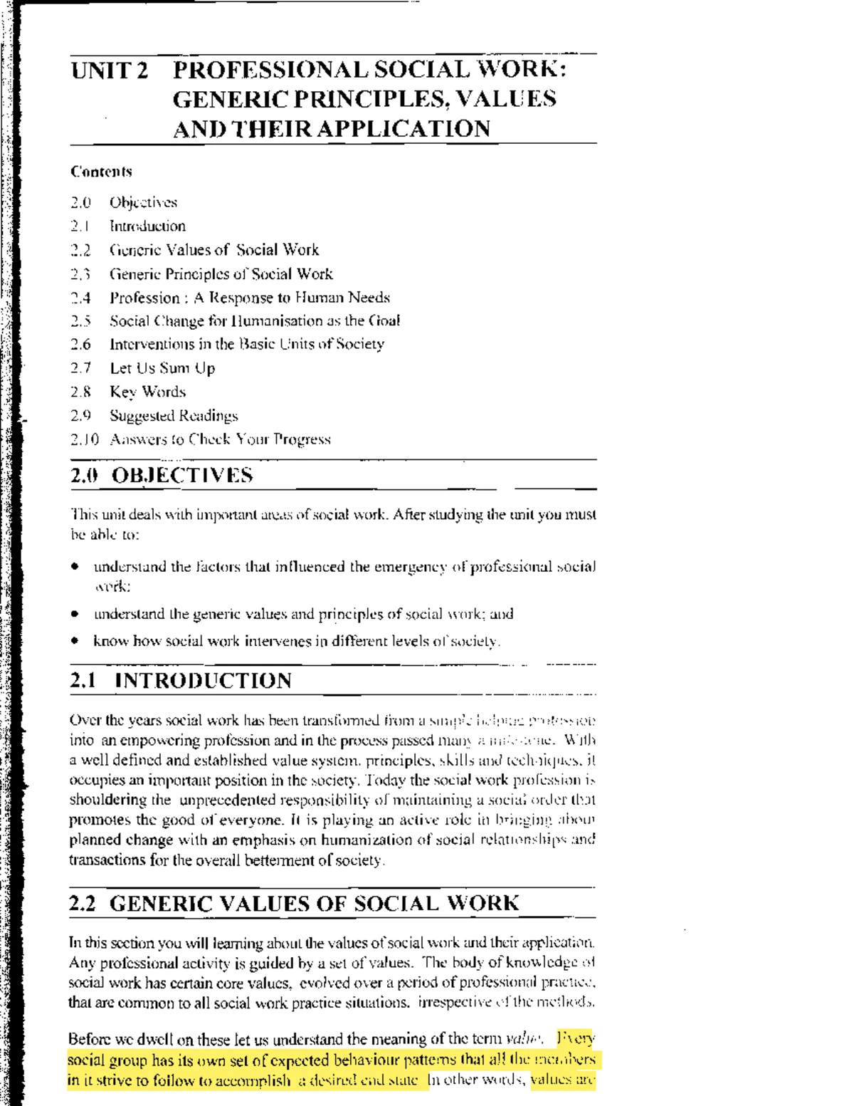 Essential Skills for Social Work: Comprehensive Note Guide - Studocu