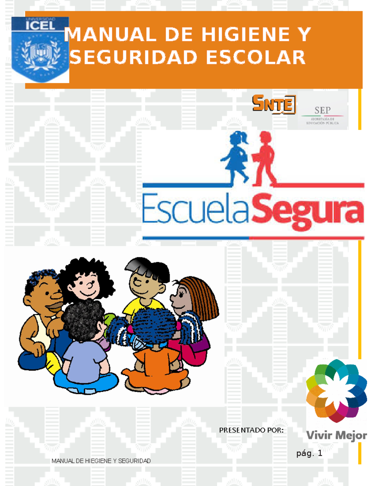 Manual de seguridad escolar - MANUAL DE HIGIENE Y SEGURIDAD ESCOLAR ...