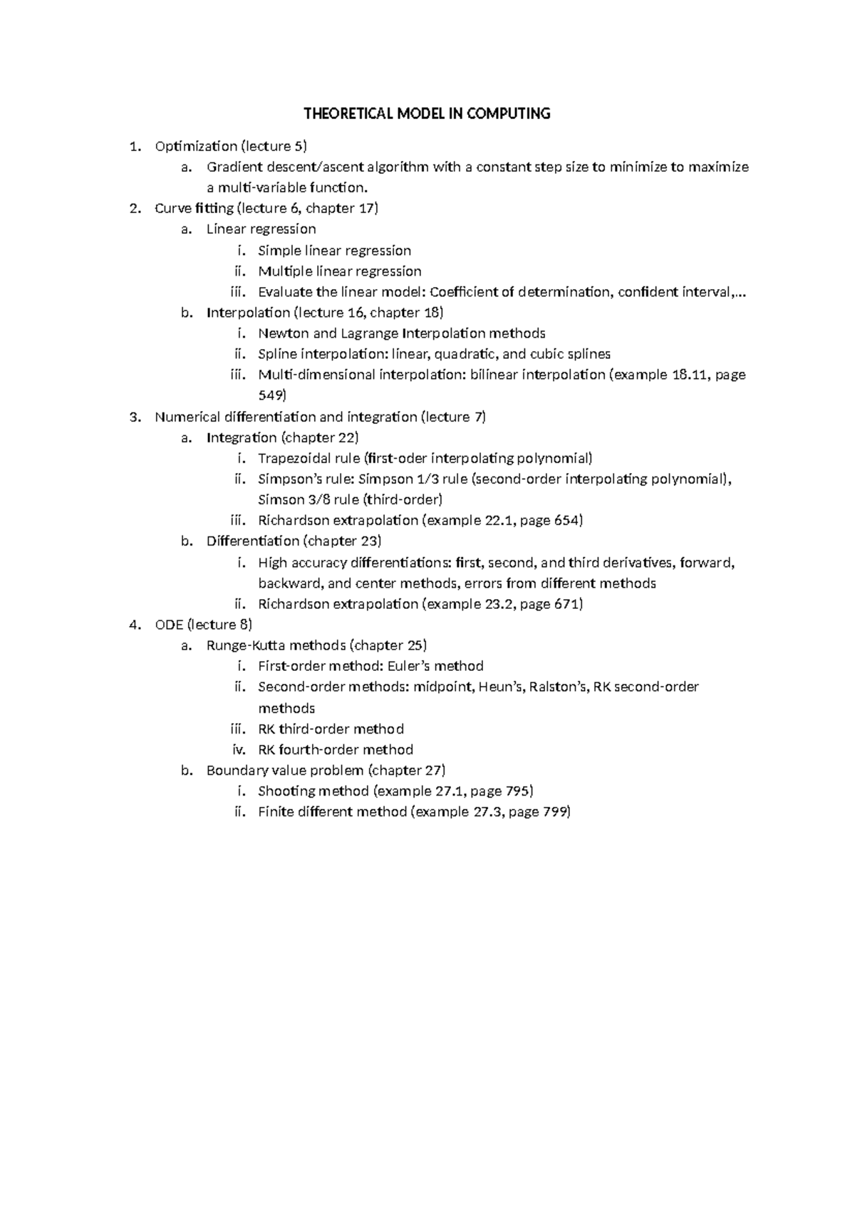 TMC - Lecture Notes on Theoretical Model in Computing - Studocu