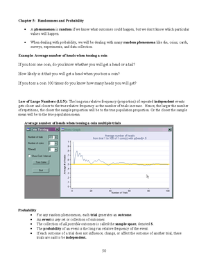 Lecture 1 Notes - Lecture 1: Exploring and Understanding Data (Chapters ...