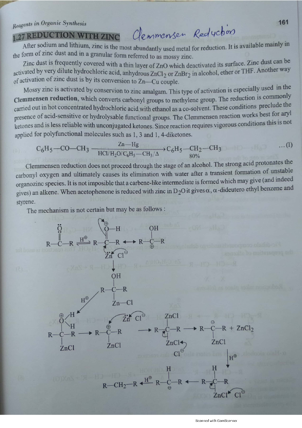 Clemenson, Wolff, MVP reduction - Reagents in Organic Synthesis 161 1 ...