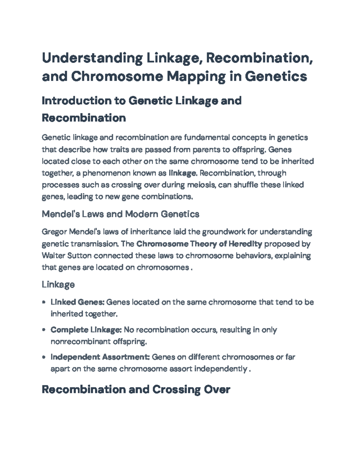 Genetics 101: Linkage, Recombination & Chromosome Mapping Explained ...
