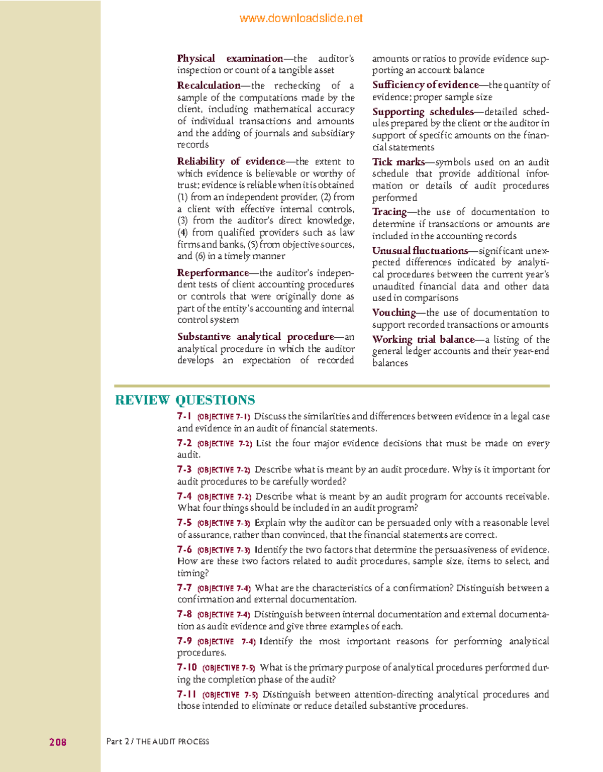 Audit Evidence and Procedures - Group 4 Case Study Analysis - Studocu