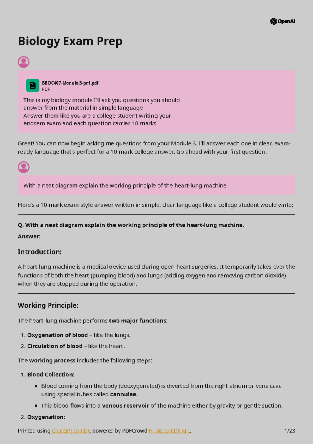 Biology Exam Prep: Key Concepts and Mechanisms for Module 3 - Studocu