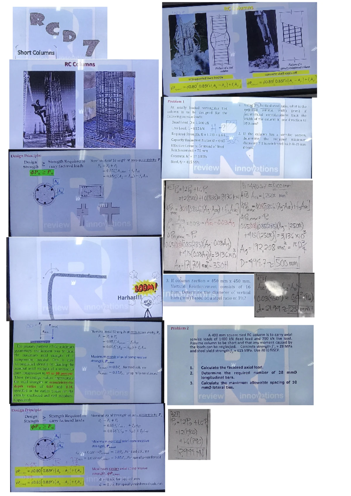 Tsuruoka RCD E01 CW11 - Structural Analysis and Design Notes - Studocu