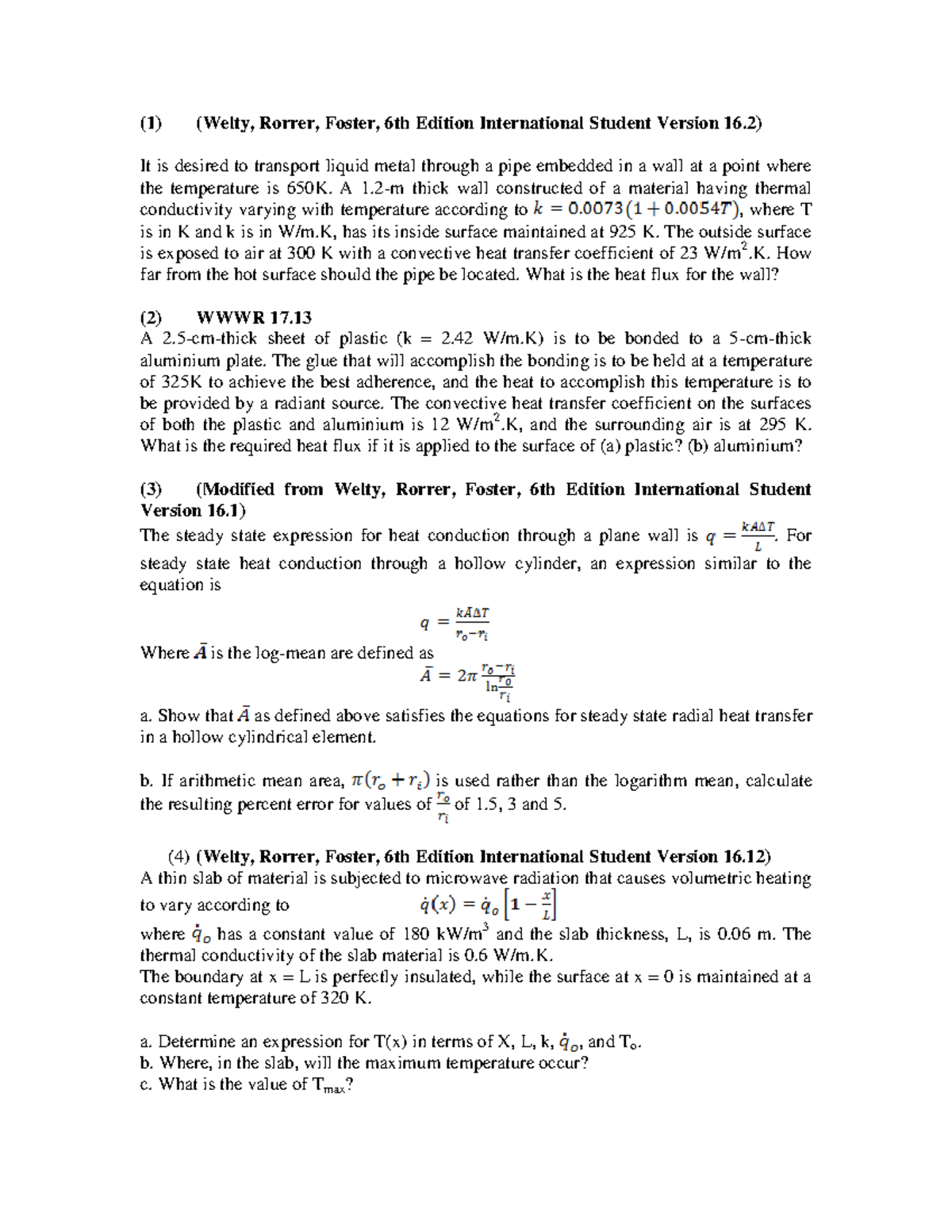 Tutorial 2: Heat Transfer Concepts and Calculations for Thermal ...