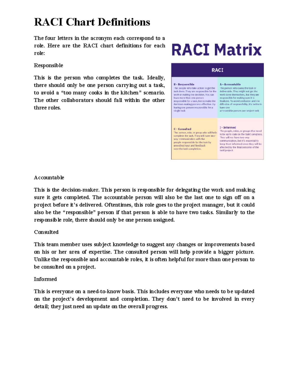 Prince2 Roles & Responsibilities in Project Management - Studocu