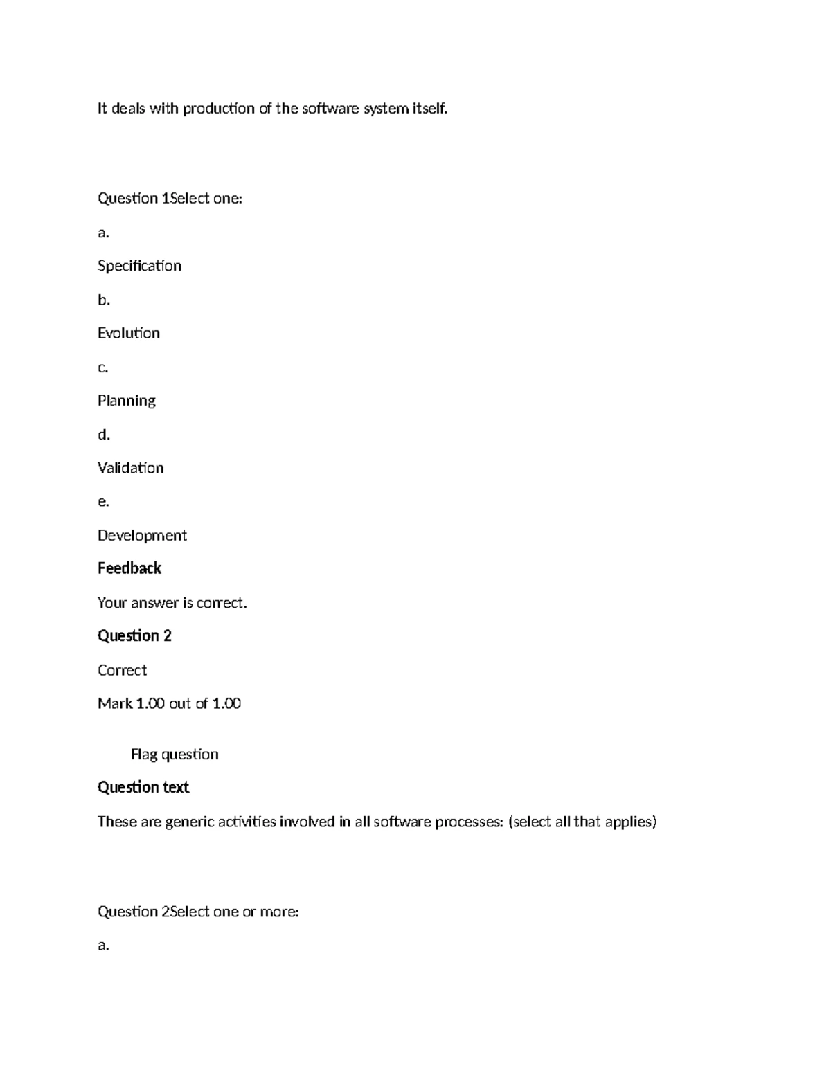UGRD-CS6207 Prelim Quiz 1 Results and Analysis - Studocu
