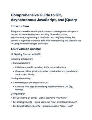 Comprehensive Guide to JavaScript: Core Concepts and Usage ...