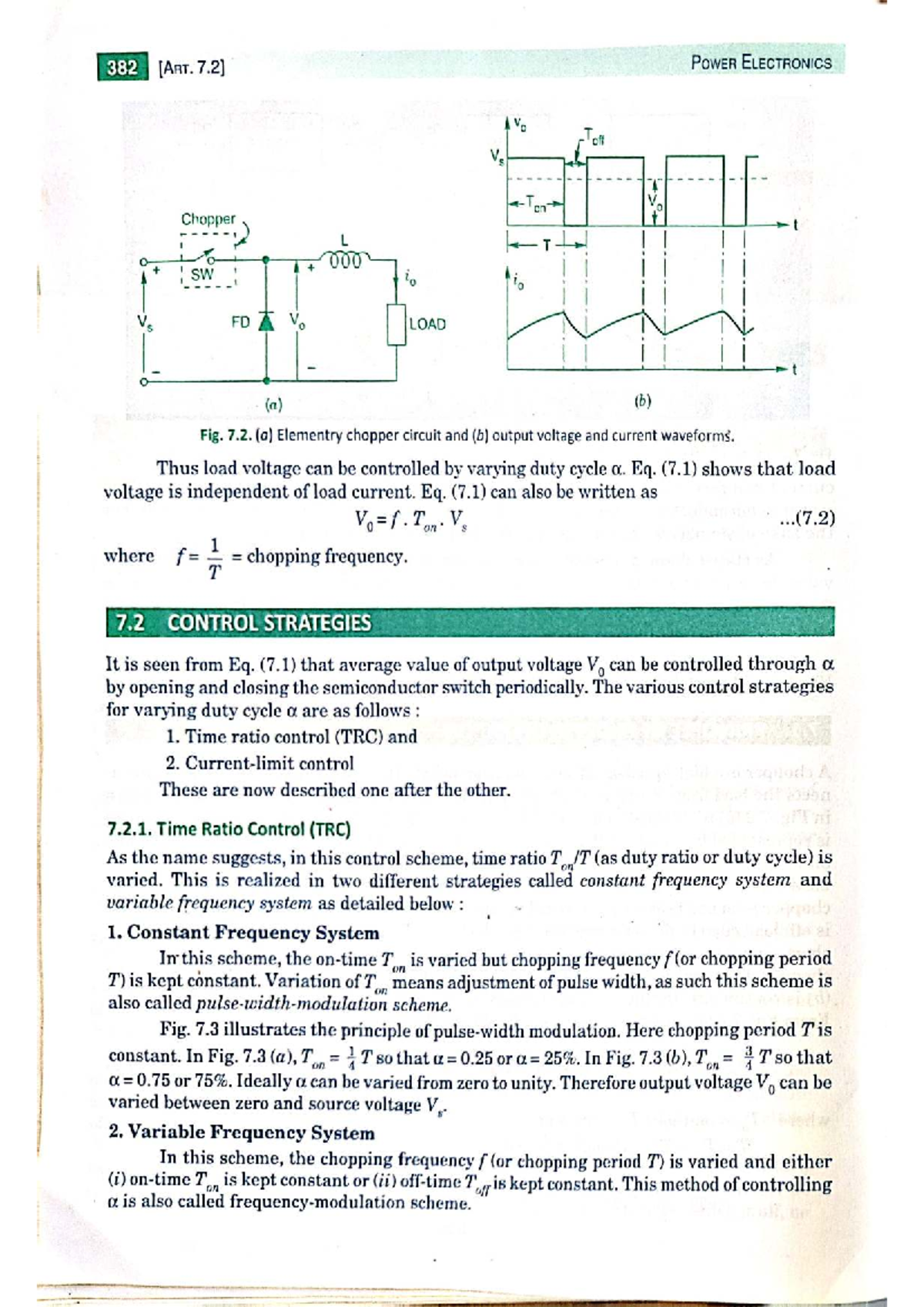 Lecture Notes 14(a) - Power Electronics Control Strategies - Studocu