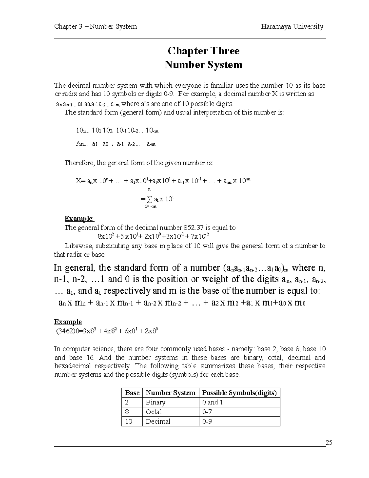 Csit-ica-Chapter 3: Understanding Number Systems in Computer ...