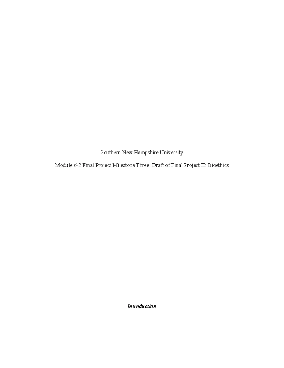 IHP 420 Final Project Milestone 1: Analysis of Malpractice Case - Studocu