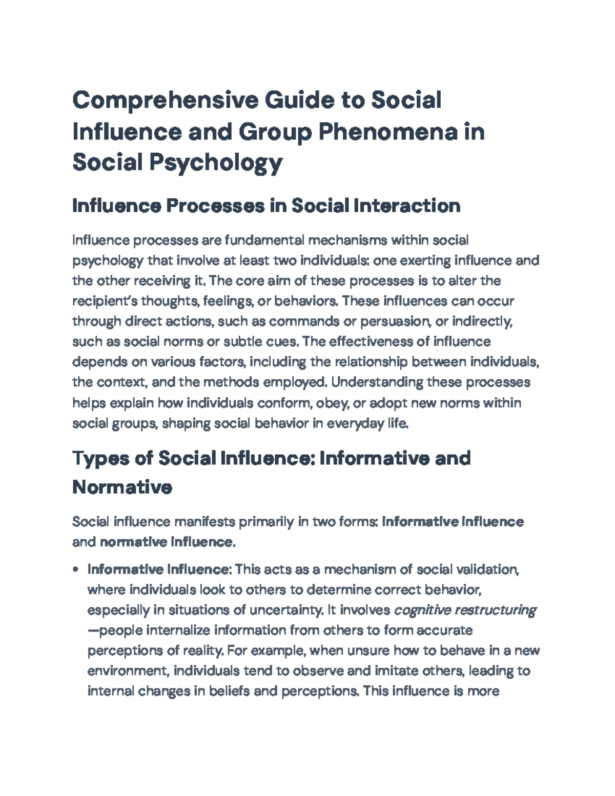 Comprehensive Guide to Social Influence: Conformity & Obedience in PSY ...