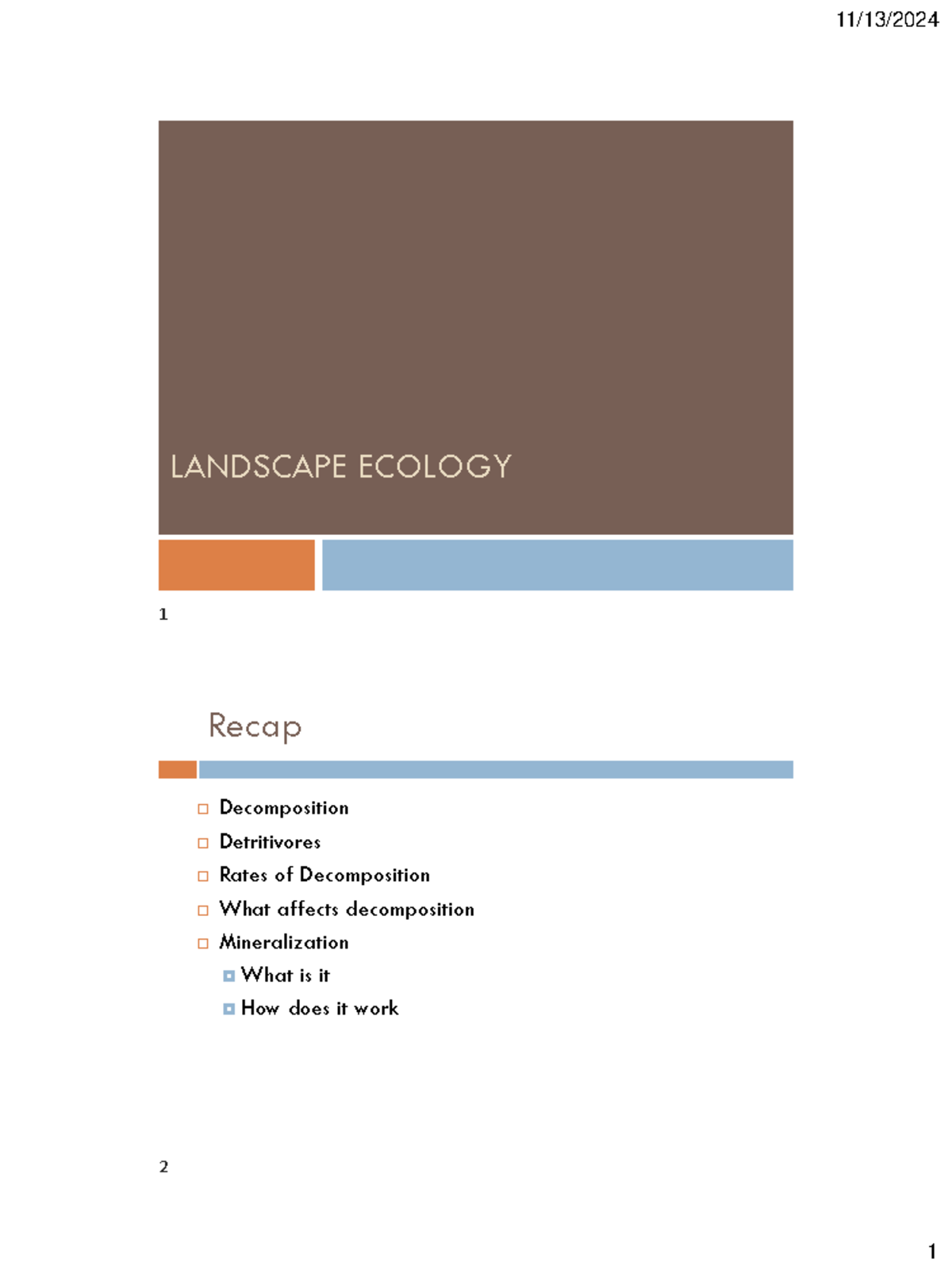 Landscape Ecology and Habitat Fragmentation: Insights and Dynamics ...