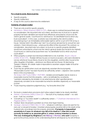 Tutorial Worksheet 2 - trusts law - Trusts Law 2024- Tutorial Worksheet ...